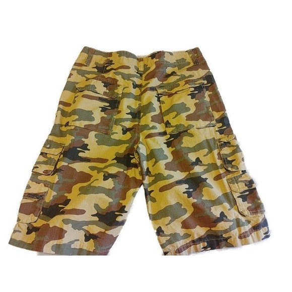 Fly Society Military Camo & Solid Army Fatigue Cargo BDU Combat Shorts - Picture 1 of 5